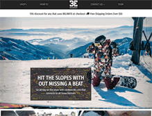 Tablet Screenshot of beheadwear.com